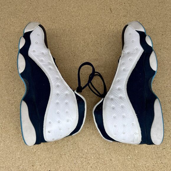 USED sz 12 Air Jordan XIII 13 "Obsidian" Basketball Shoe Retro 414571 144 - Picture 7 of 10